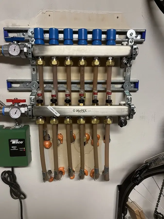 Plumber performing Leak Detection at a residential property in Kodiak